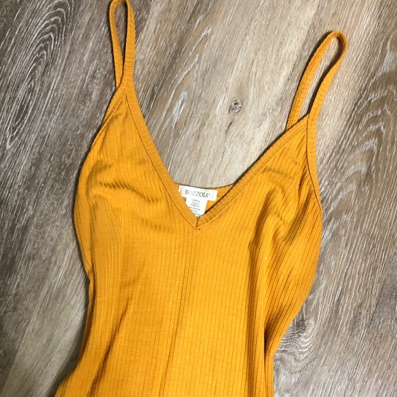 Yellow/Gold, Ribbed Tank Top 💛🧡 - Picture 2 of 2